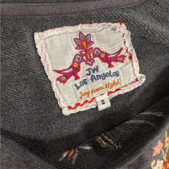 Johnny Was Brielle Pullover | Floral Embroidered Sweatshirt | 100% Cotton - Picture 2 of 10